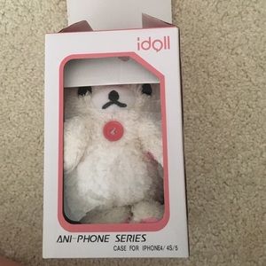 White bear IPhone 4/4s/5 Case