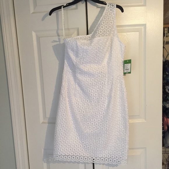 Lilly Pulitzer David's Dress in Resort white