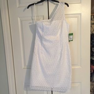 Lilly Pulitzer David's Dress in Resort white