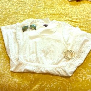 The Webster Miami at Target Dresses - White Eyelet Dress The Webster Miami at Target Dresses - White Eyelet Dress