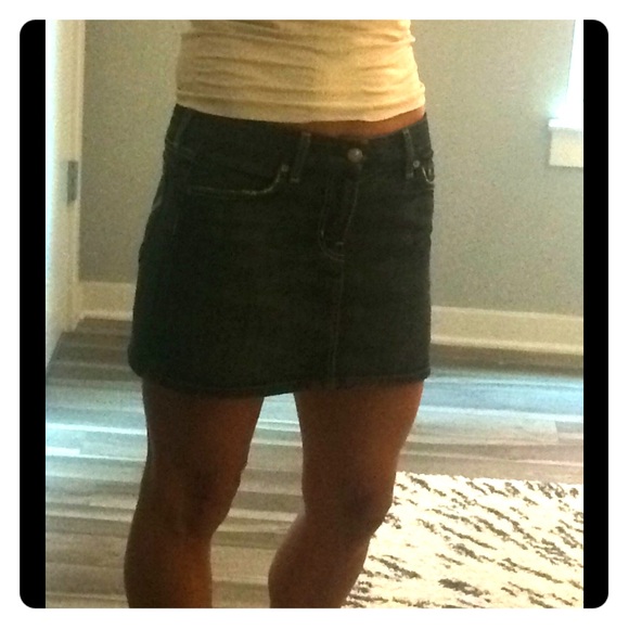 Medium-dark Blue Citizens of Humanity Denim Skirt