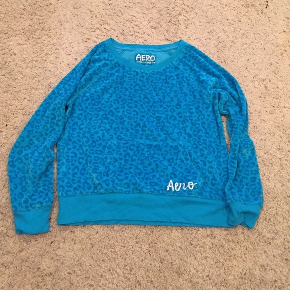 Aero Leopard print sweatshirt