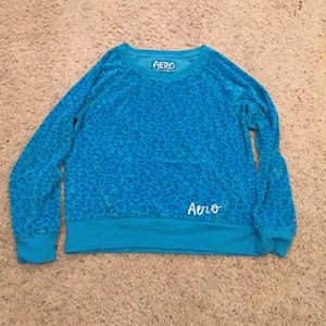 Aero Leopard print sweatshirt