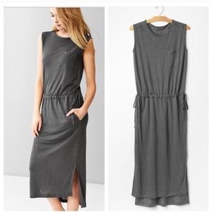 Gap linen maxi dress.