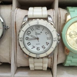 MAKE OFFER! Last chance sale! White silicone watch