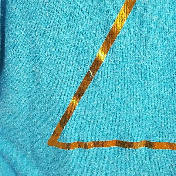 Wildfox Blue Triangle Jumper - Picture 3 of 4