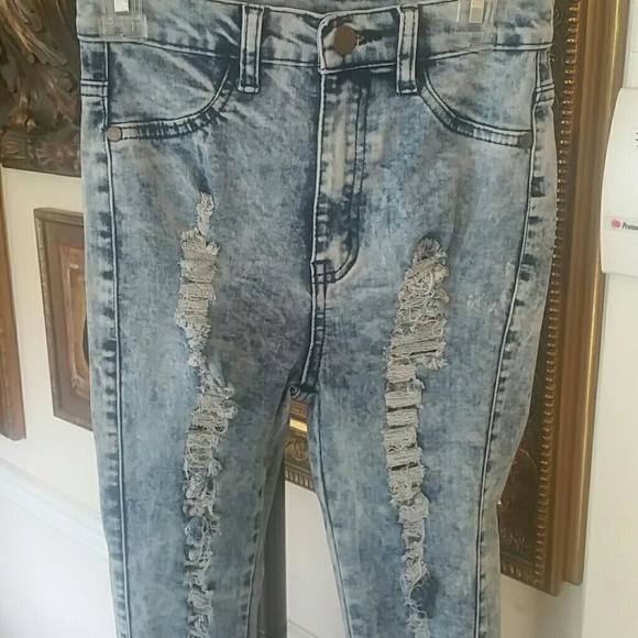 36Points5 Cut Out Jeans - Picture 1 of 4