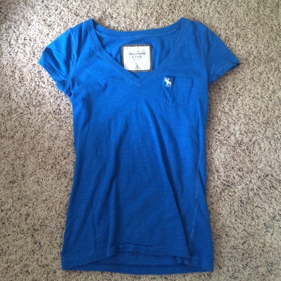 Blue Abercrombie and Fitch Tee