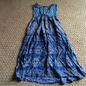 Urban Outfitters Blue printed minidress