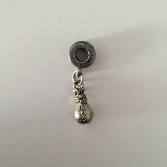 money bag dangle charm