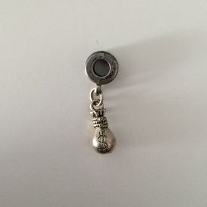 money bag dangle charm