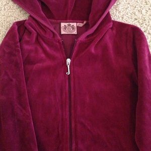 Juicy couture velour jacket