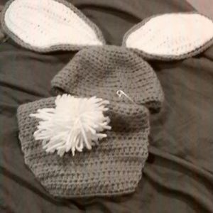 0-3 mo bunny outfit