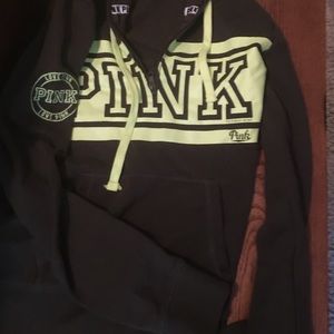 Pink hoodie and sweat pants