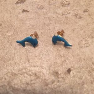 Dolphin earrings