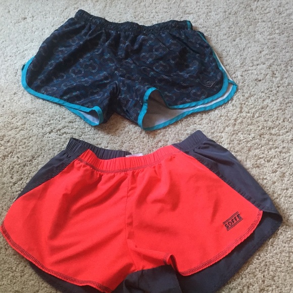 2 pairs of running shorts
