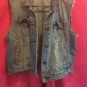 Denim vest