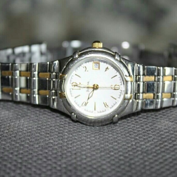 Bulova Two Tone Womens Watch