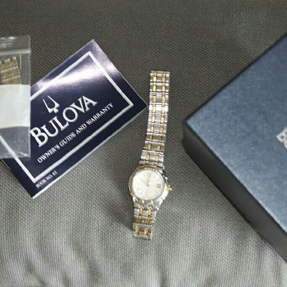 Bulova Two Tone Womens Watch