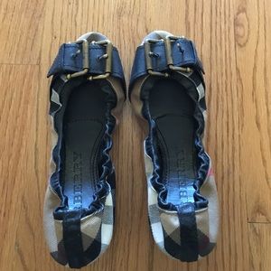 Perfect condition Burberry flats