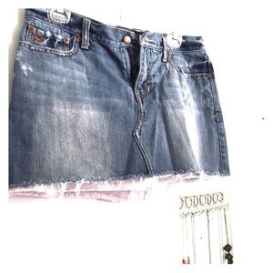 Abercrombie & Fitch denim skirt