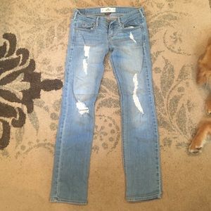 Hollister straight leg jeans