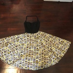 Gorgeous Girls From Savoy Full Skirt Dress