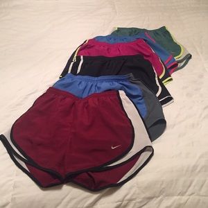 5 Nike Running Shorts