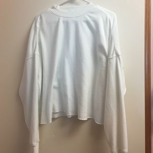 Forever21+ Cropped Athletic Sweatshirt - Size 3X