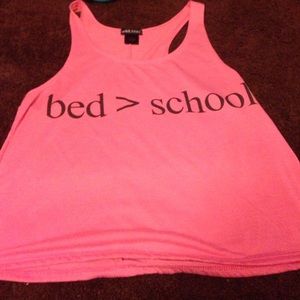 School Vs Bed Shirt