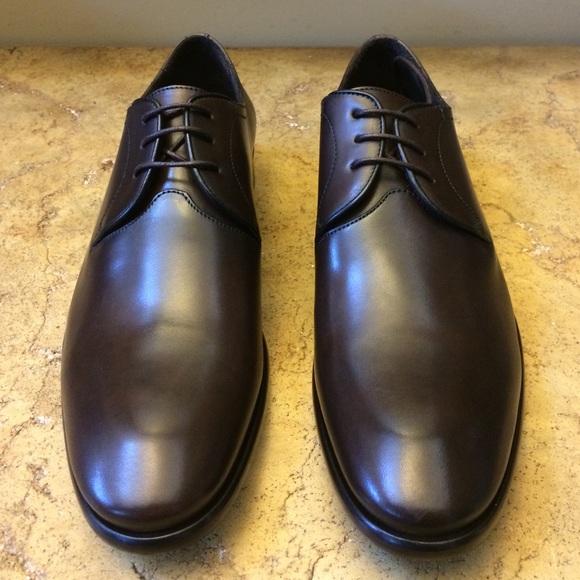 John Varvatos Brown Oxfords