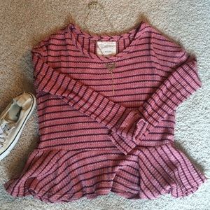 Perfect for fall Free People top!