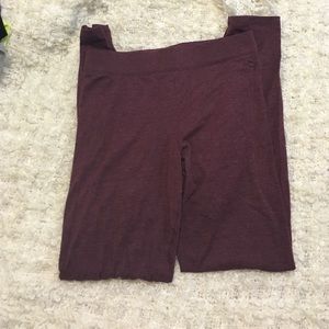 Maroon Victoria's Secret PINK Leggings