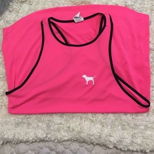 PINK Stringer tank top