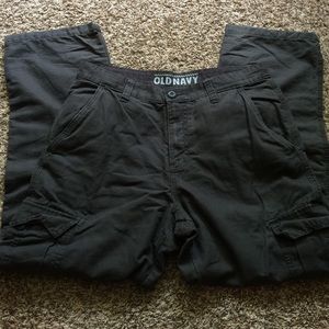 Men's pants with flannel lining