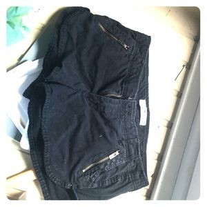 Black, Hollister shorts. Size w27