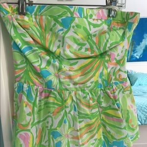 Lily Pulitzer Strapless Top