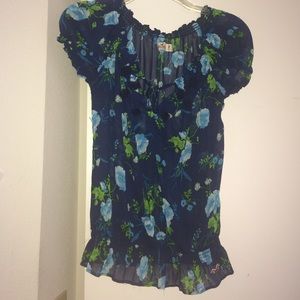 Hollister Floral Top