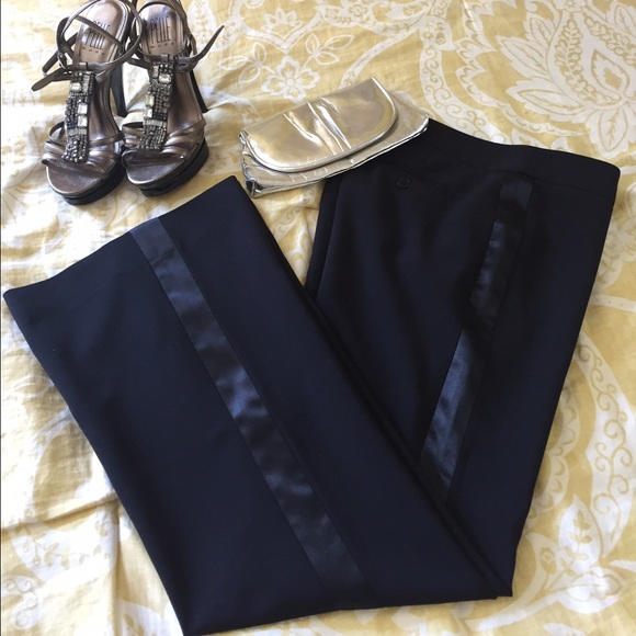 Laundry Wide leg tuxedo pants