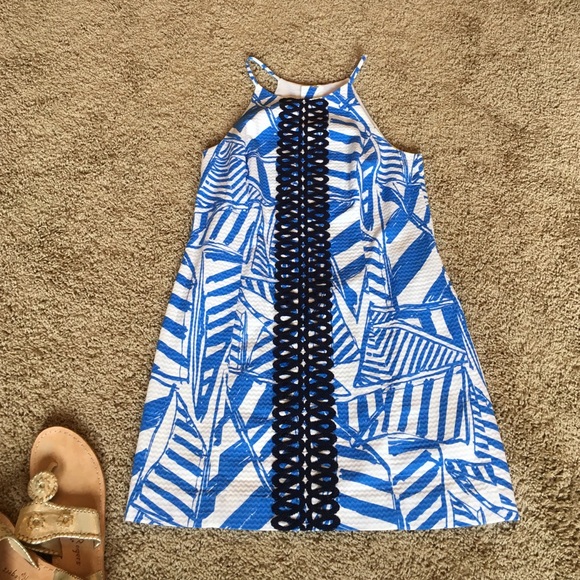 Lilly Pulitzer Dresses & Skirts - Lilly Pulitzer Annabelle Shift Dress in Bay Blue