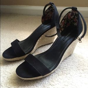 Forever 21 Espadrille Wedges - size 7