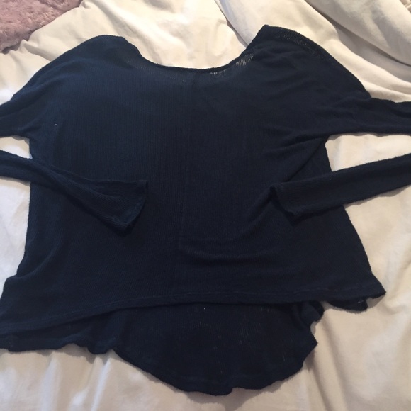Navy Brandy Melville Sweater - Picture 3 of 3