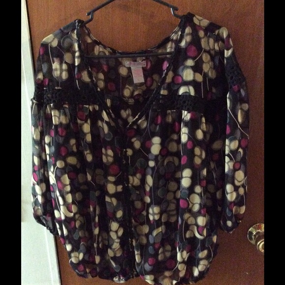 Cute office top.