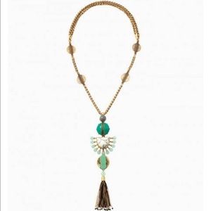 Totem Tassel Pendant Necklace