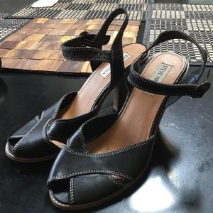 Steve Madden peep toe heels