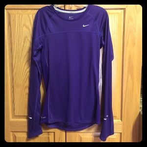 Purple Nike top