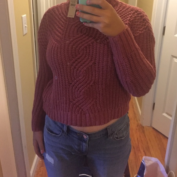 NWOT American Eagle Cropped Sweater!!