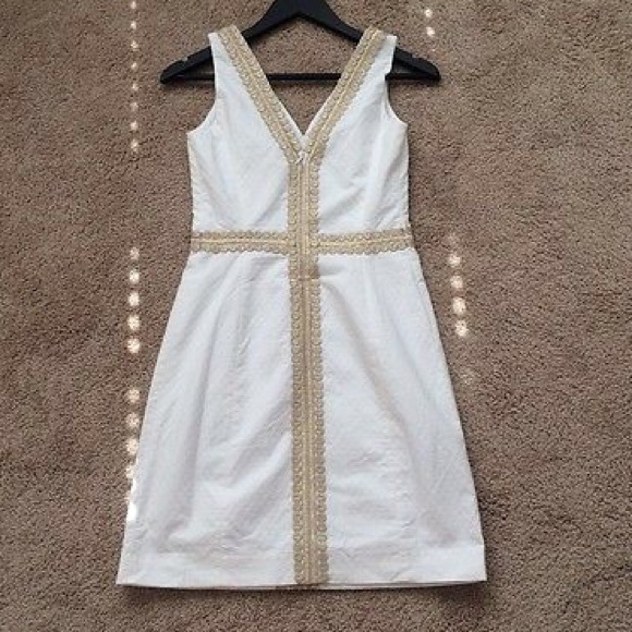 Lilly Pulitzer Bentley Shift Dress in Resort White