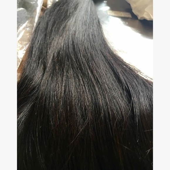 Authentic virgin hair extensions