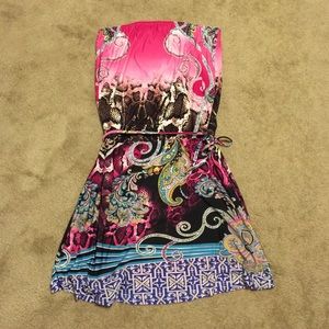 Soho Chick Strapless Dress
